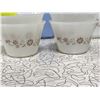 Image 3 : Blue Pyrex Butter Dish & 6 Dynaware Ramekins & 1 Dynaware 4.5" Dish