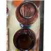 Image 2 : Pizzichillo and Gordon Hand Blown Art Glass Vase (18" tall) & Purple Art Glass Vase