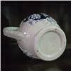 Image 2 : 3 German Pottery "Trink Edlen Wein" Glazed Pottery Pitchers - 2 x 5" and 1 x 7"