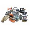 Image 1 : Large Group of Vintage Irons, Toy Irons and Ironing Accessories