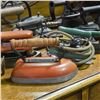 Image 4 : Large Group of Vintage Irons, Toy Irons and Ironing Accessories