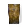 Image 1 : Art Deco Wardrobe Cabinet with Bakelite Door Pulls - 20" x 36" x 65" tall