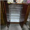 Image 2 : Large Wood Wine Cabinet - 15" x 41" x 39" tall