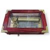 Image 2 : Swiss Reuge Music Box - "The Blue Danube"  - 2.5" x 5" x 7"