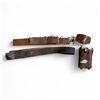 Image 1 : WWI German Military Belt (Gott Mit Uns) Buckle and WWII British Orilux Trench Torch in Leather Case