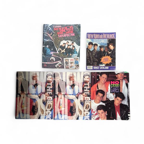 5 "New Kids on the Block" Magazines - 1990s