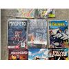 Image 3 : 8 Assorted Comics and Graphic Novels - Magneto, Batman, Wheelie and the Chopper Bunch Mockingbird an
