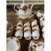 Image 3 : Royal Albert "Old Country Roses" Place Settings for 12 Plus Tea Pot and Serving Pieces - Missing 2