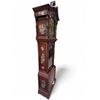 Image 2 : Vintage Grandfather Clock with Inlaid Grape Vine Pattern - 12" x 20" x 82" tall