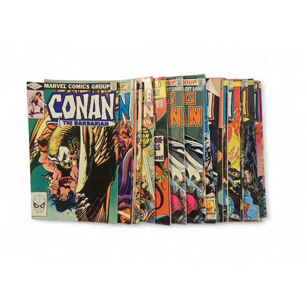 Group - Vintage "Conan The Barbarian" Comic Books