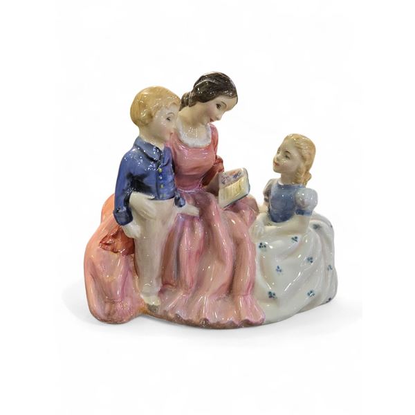 Royal Doulton "The Bedtime Story" - Hand Initialed