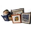 Image 1 : Group - Misc. framed pictures, toys, etc.