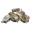 Image 1 : Group - Silver plated dinnerware set