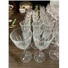 Image 2 : Group - crystal wine, champagne, martini glasses