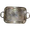 Image 2 : Group - Silver plated serving set w/ brush & flasks