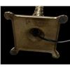 Image 3 : Brass Based Candlestick Lamp with White Shade