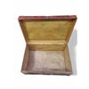 Image 2 : Red Painted Chinese Thickened Paper Chest - 18" x 28" x 12" tall