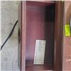 Image 3 : Glass Topped Asian Design Coffee Table - Missing center drawer - 20" x 52" x 18" tall - Contents not