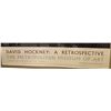 Image 2 : 1988 David Hockney Retrospective "Metropolitan Museum" Poster - Framed 31" x 45"