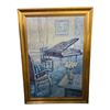 Image 2 : 2 Large Framed Paintings - 30" x 42" framed