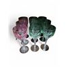 Image 2 : Shelf of Crystal and Glass Wine Glasses and Plates