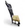 Image 2 : Antique High Back Dining Chair - Possibly Ebonized Oak