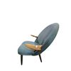 Image 2 : Mid-Century Modern Upholstered Teak Arm Chair