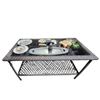 Image 8 : Group of Patio Furniture with Cushions - Loveseat, Chairs, and End Tales and Coffee Table