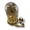 Image 1 : Mikado Brass Anniversary Clock with Brass Dome & 5 Brass Miniatures