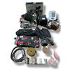 Image 1 : Group of Women's Clothing Accessories, Corkscrew, Blood Pressure Monitor and "Boy" Camera