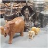 Image 2 : Group of Assorted Tableware & Decor - Pewter Tankards, Bottles, Ceramic Crock, and More