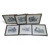 Image 1 : 6 B/W Architectural Prints: Spanish Colonial Missions & Ruins Theme