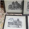 Image 2 : 6 B/W Architectural Prints: Spanish Colonial Missions & Ruins Theme