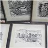 Image 3 : 6 B/W Architectural Prints: Spanish Colonial Missions & Ruins Theme