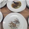 Image 2 : Collection of 10 Wunsiedel Bavaria Germany Porcelain Wildlife Plates