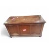 Image 1 : Vintage Solid Wood Blanket Chest, Approx. H20" x W36" x 15"