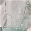 Image 2 : David Montpetit Etched Glass Totem Sculpture -15" tall on a 10" x 8" base