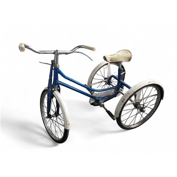 Vintage Child's Blue Tricycle