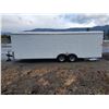 Image 3 : "U-Built" Enclosed Cargo Trailer w/ New Treated Floor - 24'L x 8'W - Registered w/ Papers as 2025