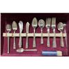 Image 3 : 50+ Pcs Vintage Community Plate (Oneida) Silverplate Flatware Set with Wooden Case