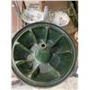 Image 2 : Group of Vintage Mixed Pottery, Green Glazed Planters, Decorative Plates, and More