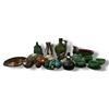Image 1 : Large Group of Handcrafted Glazed Pottery Includes Jugs, Bowls, Cups, and Decorative Vessels