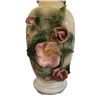 Image 2 : Vintage Porcelain Rose-Flower Table Lamp - As Is