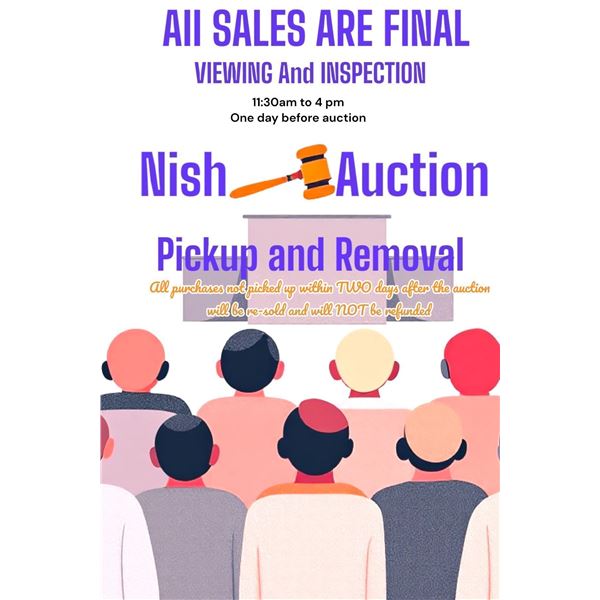 Nish Lot All Sales are Final