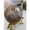 Image 4 : 2.3 INCH FLOWER AGATE PORTAL FORMATION  WITH DRUZY SPHERE
