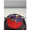 Image 2 : ADJUSTABLE AMETHYST RING BRAND NEW .