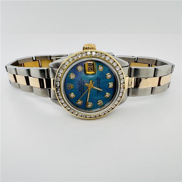 Rolex Datejust Ladies 26mm Two-Tone w/ MOP Dial & Diamonds