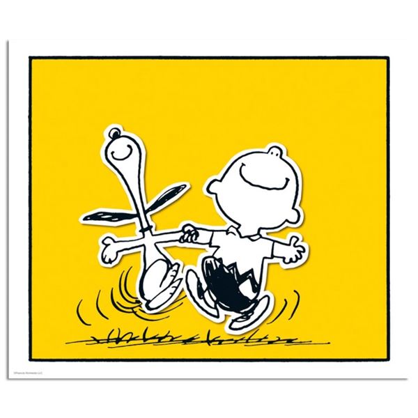 Happy Dance Yellow by Peanuts,