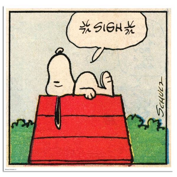 Sigh by Peanuts,