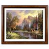 Image 1 : Mountains Declare His Glory by Thomas Kinkade (1958-2012)